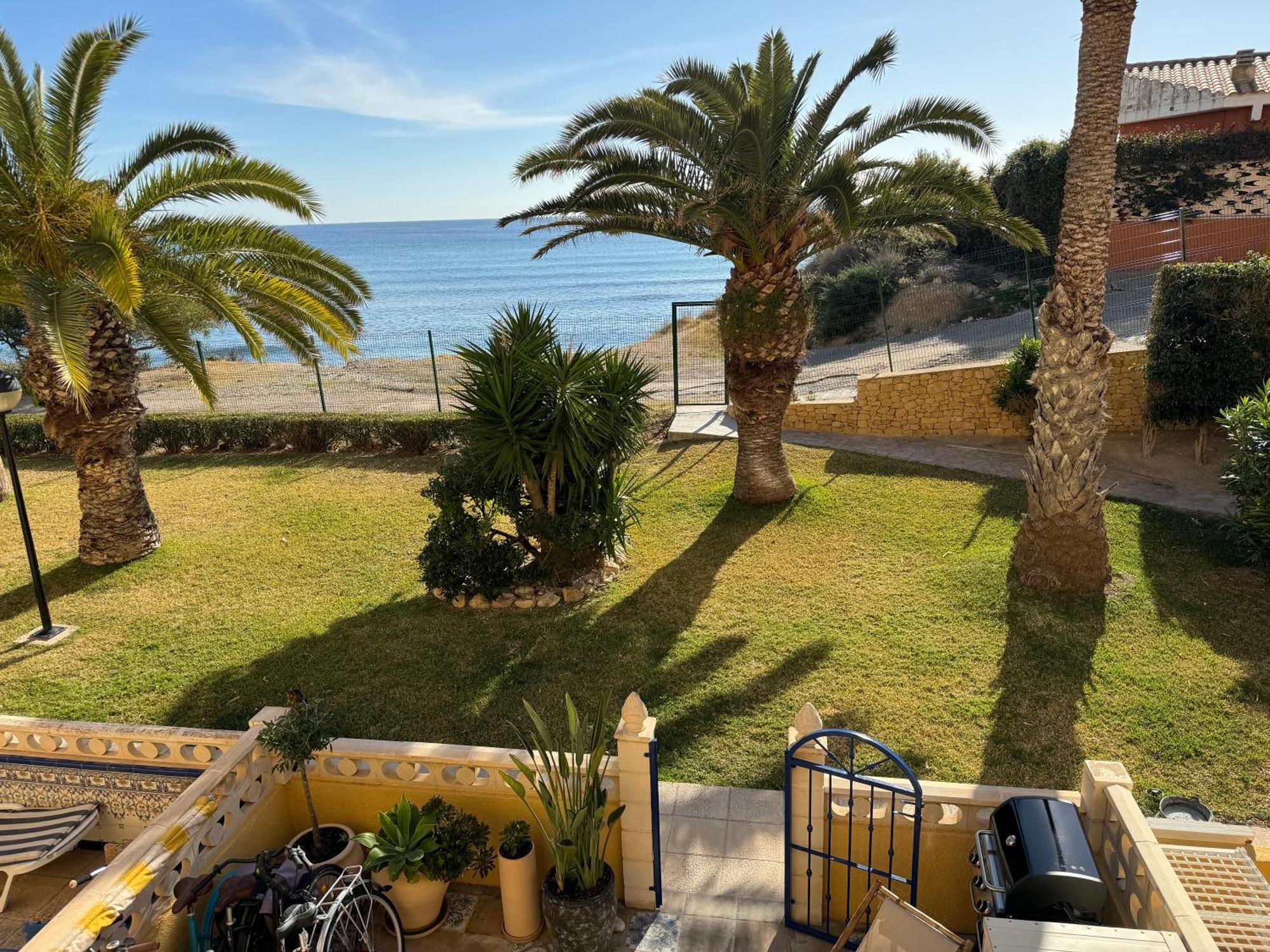 Beautiful Home 50M Private Beach Campello Alicante El Campello Exteriör bild