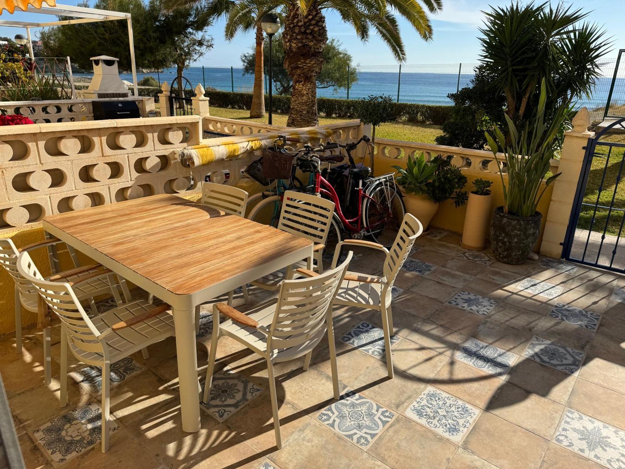 Beautiful Home 50M Private Beach Campello Alicante El Campello Exteriör bild